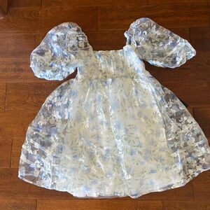 Floral Puff Sleeve Dress